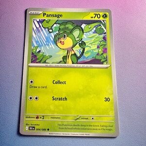 pansage - 004/086 (common) — pokemon: black bolt